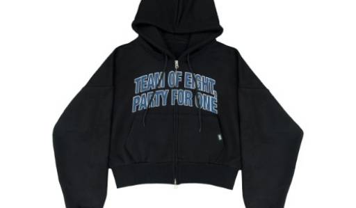 PRE-ORDER] ATEEZ POP UP '8ROOM' OFFICIAL MD - CROP ZIPUP HOODIE